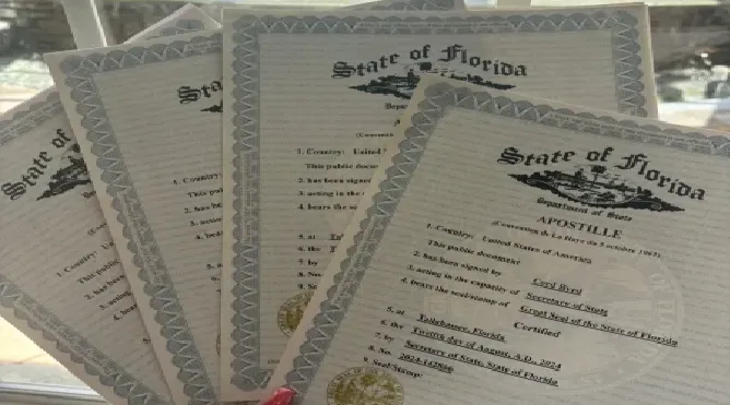 Apostille services in Lakeland