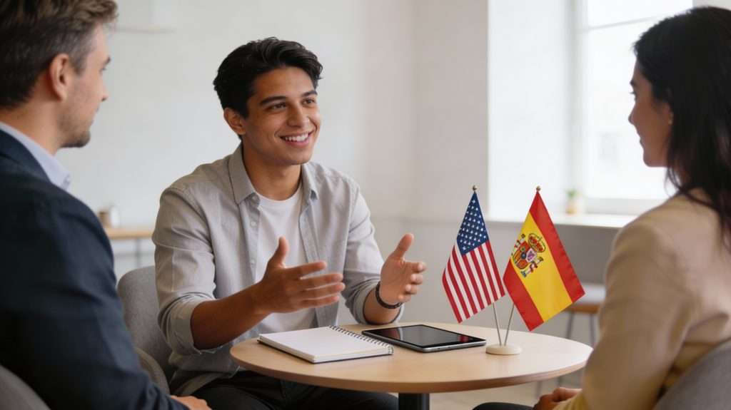 Clients with a translator