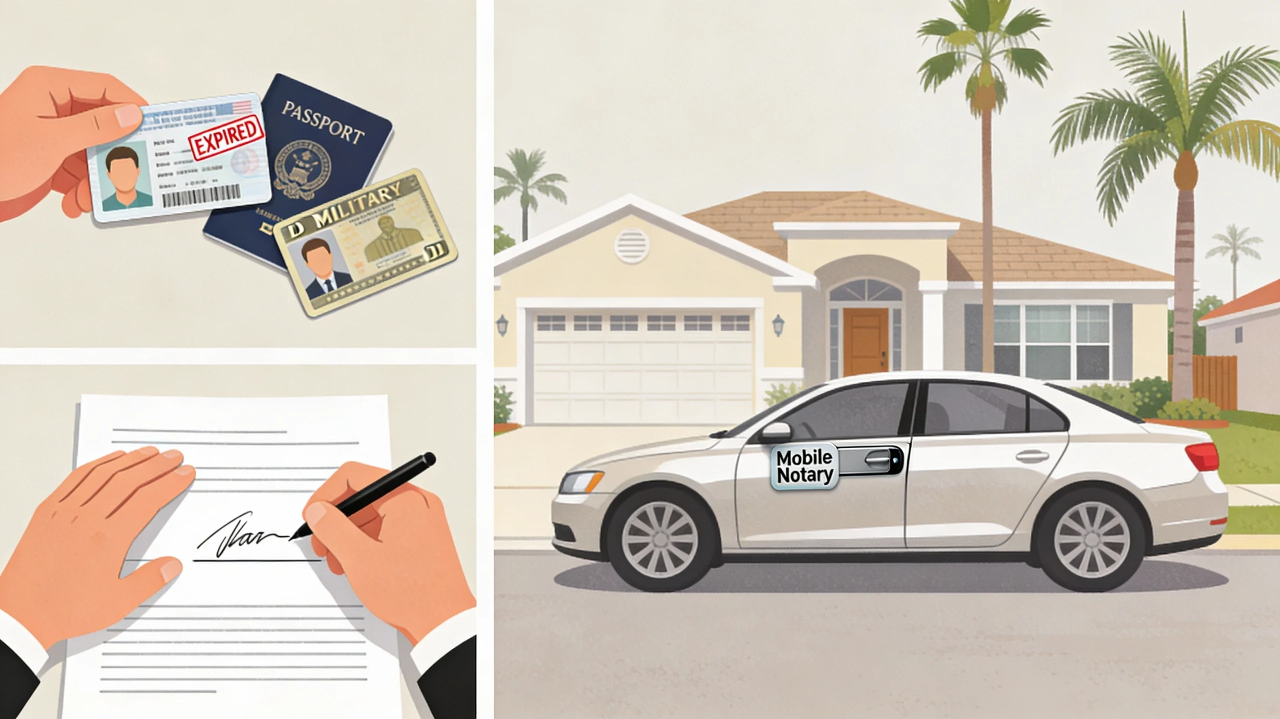 expired ID for notarization